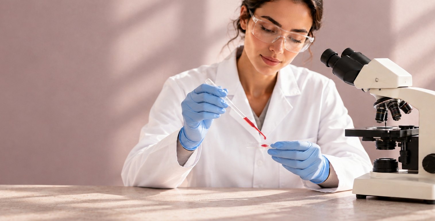 Lab testing samples